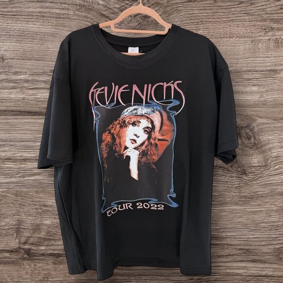STEVIE NICKS VINTAGE GRAPHIC RELAXED TEE - Picture 1 of 1